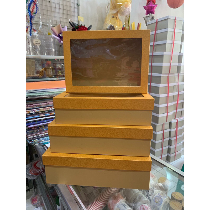

Hard Box Hantaran / Hard Box Seserahan - Set 4 Pcs