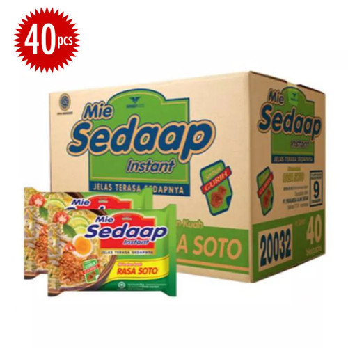 

SEDAAP MIE SOTO 75G (1 DOS ISI 40 PCS)