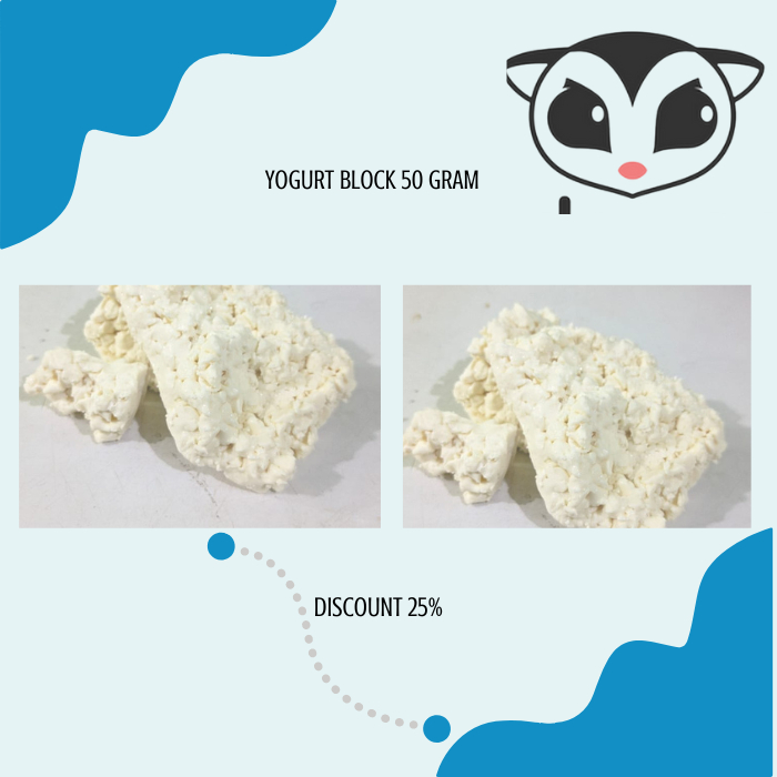 ADEWAP GLIDER Yogurt Drop Sugar Glider Snack Susu Sugar Glider