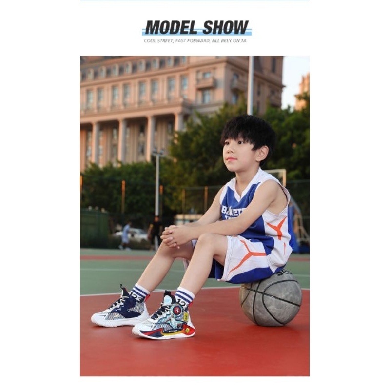 FREE DUS Sepatu sneakers anak laki laki sports import model terbaru SP_85