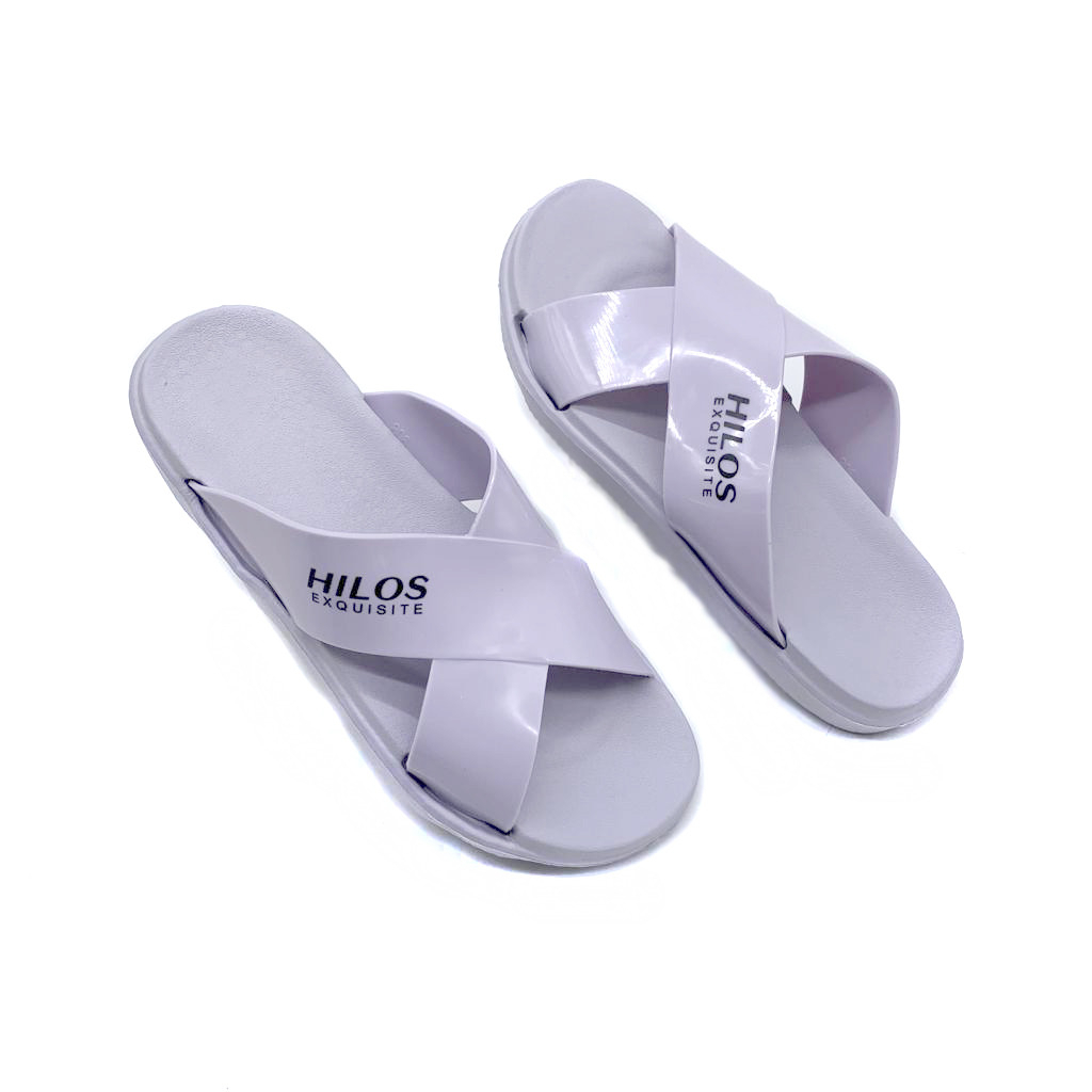 Sandal Selop Wanita Terbaru Sendal Cewek Bahan Karet Tali Silang Uk.36-40