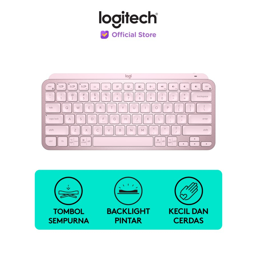 Logitech MX Keys Mini Keyboard Wireless Bluetooth Backlight Original