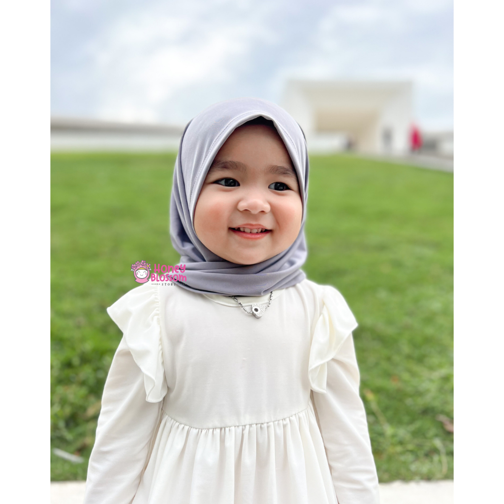 HONEYBLOSSOM jilbab bayi / jilbab bayi 6 12 bulan perempuan lucu zahra / pashtan anak