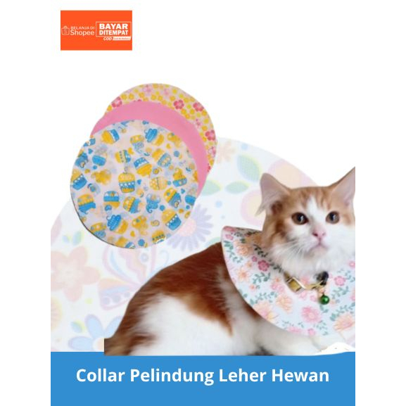 COLLAR PET BAHAN KAIN Pelindung Leher Hewan