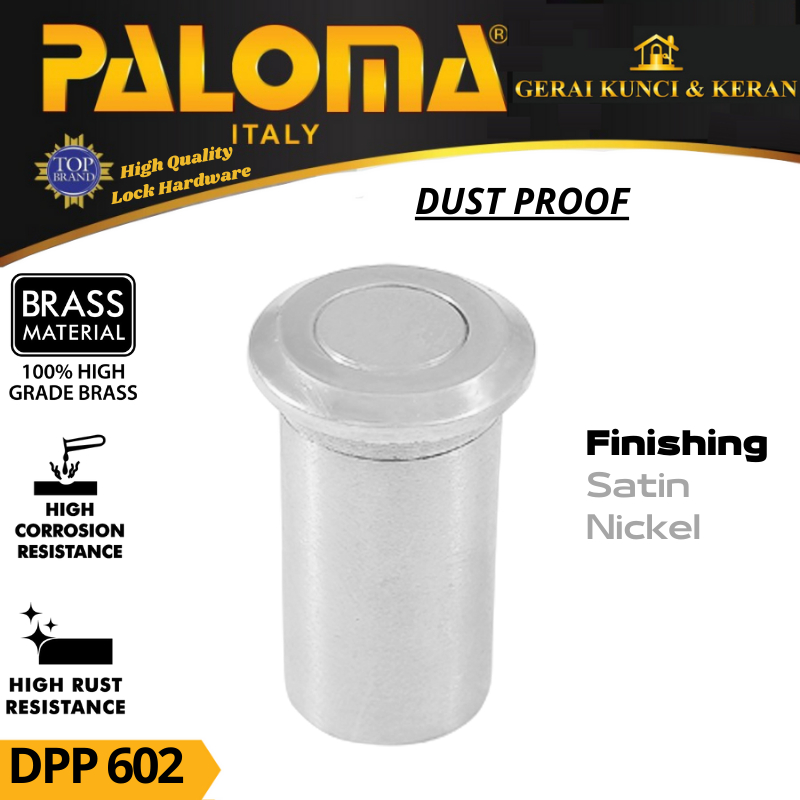 LUBANG GRENDEL TANAM PALOMA DPP 602 DUST PROOF PALOMA ANTI DEBU PASIR