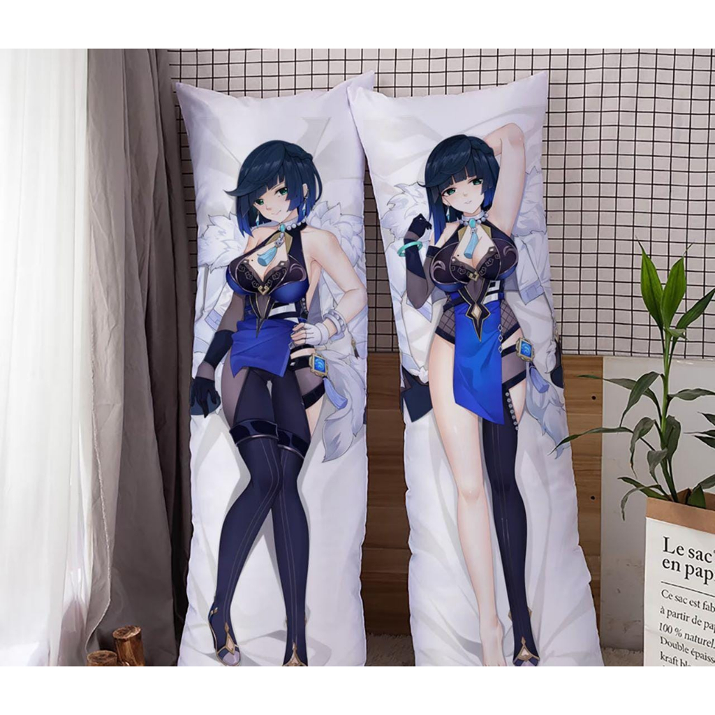 Dakimakura Bantal Anime Desain Sesuka Hati, Full Body Pillow