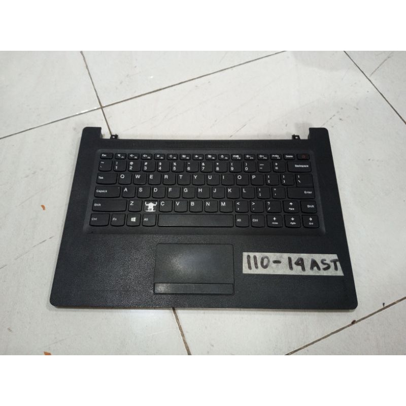 casing tempat keyboard upper case palmrest laptop lenovo ideapad 110-14ast 110 14 ast 14ast