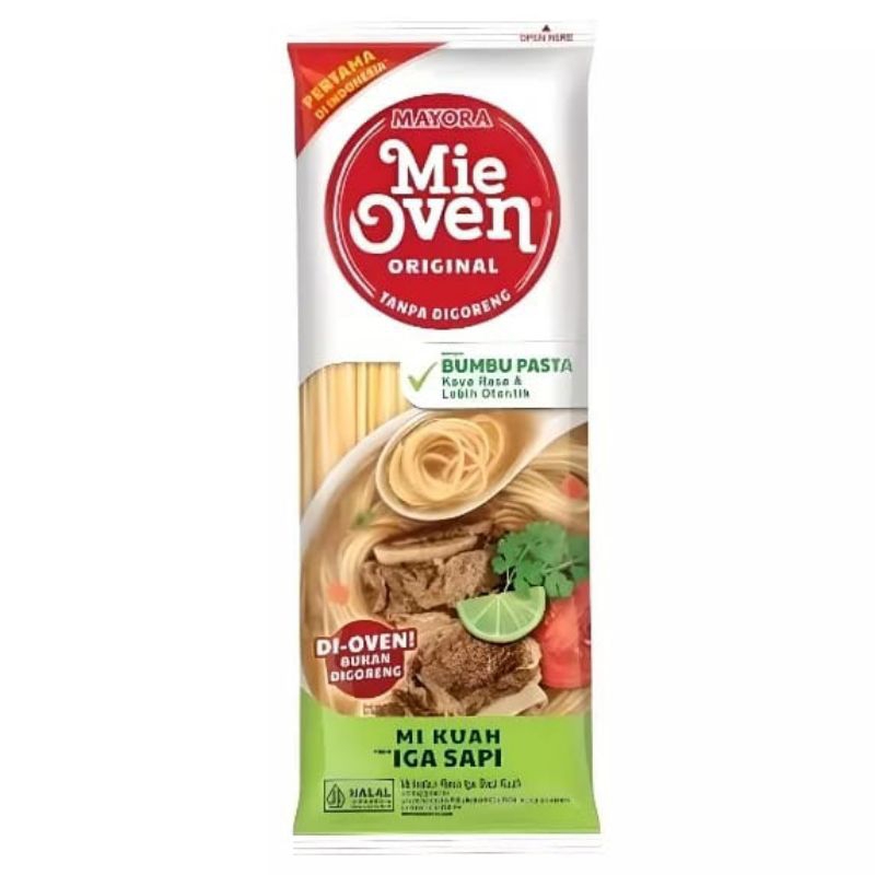 

Mie Oven Original Mi Kuah Rasa Iga Sapi 78gr