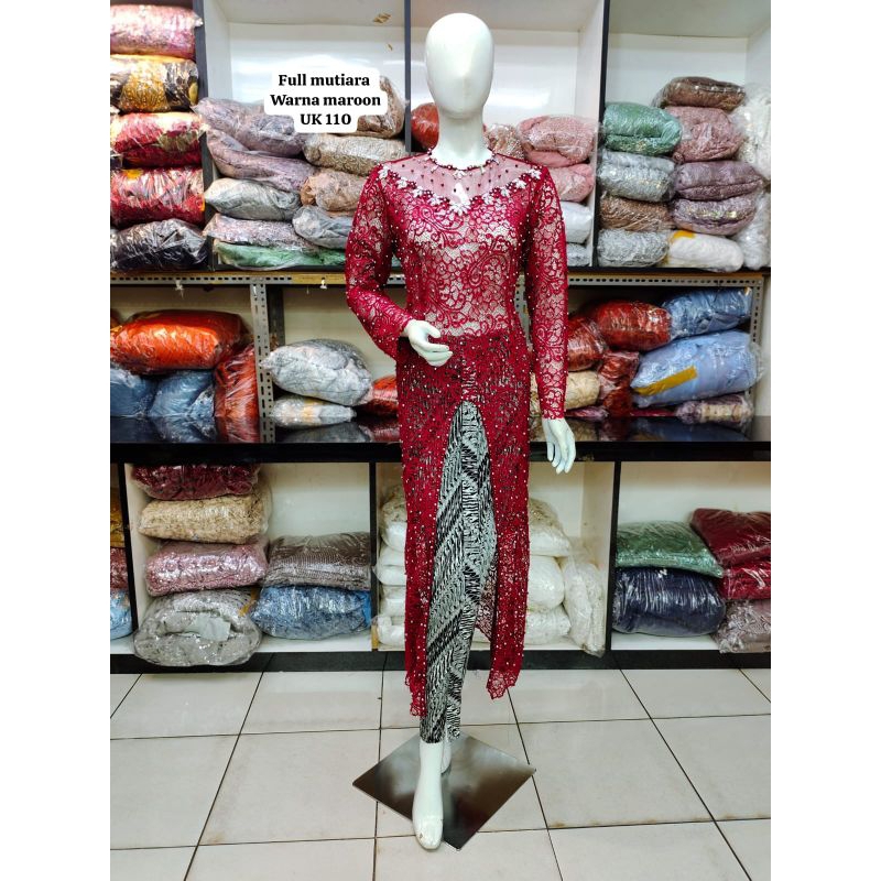 KEBAYA/AKAD/ SEMATA/KAKI) Full PAYET /  satu set sama rok/