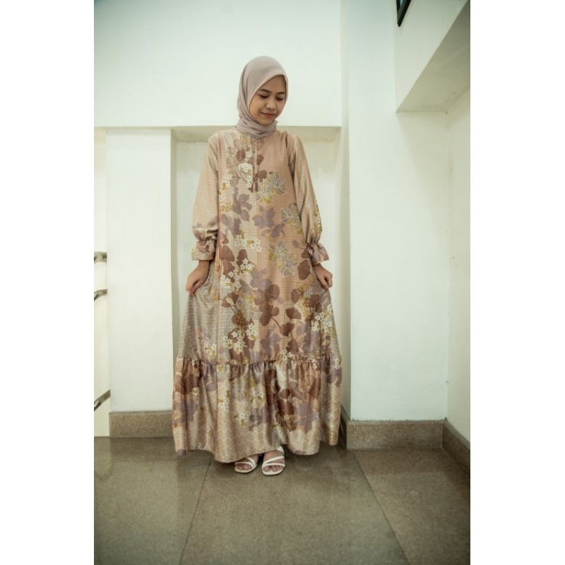 lily dress/gamis dior silk