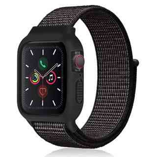 (BW) STRAP SMARTWATCH STRAP NYLON KANVAS+PELINDUNG BODY SATU SET