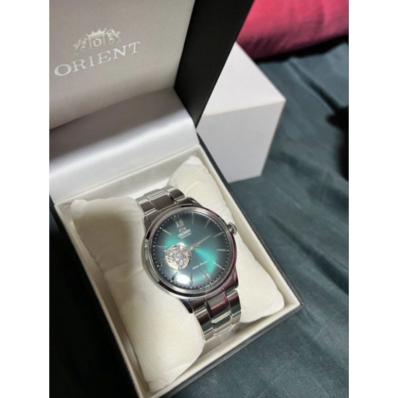 Orient Bambino Open Heart Green Dial - Original - LNIB