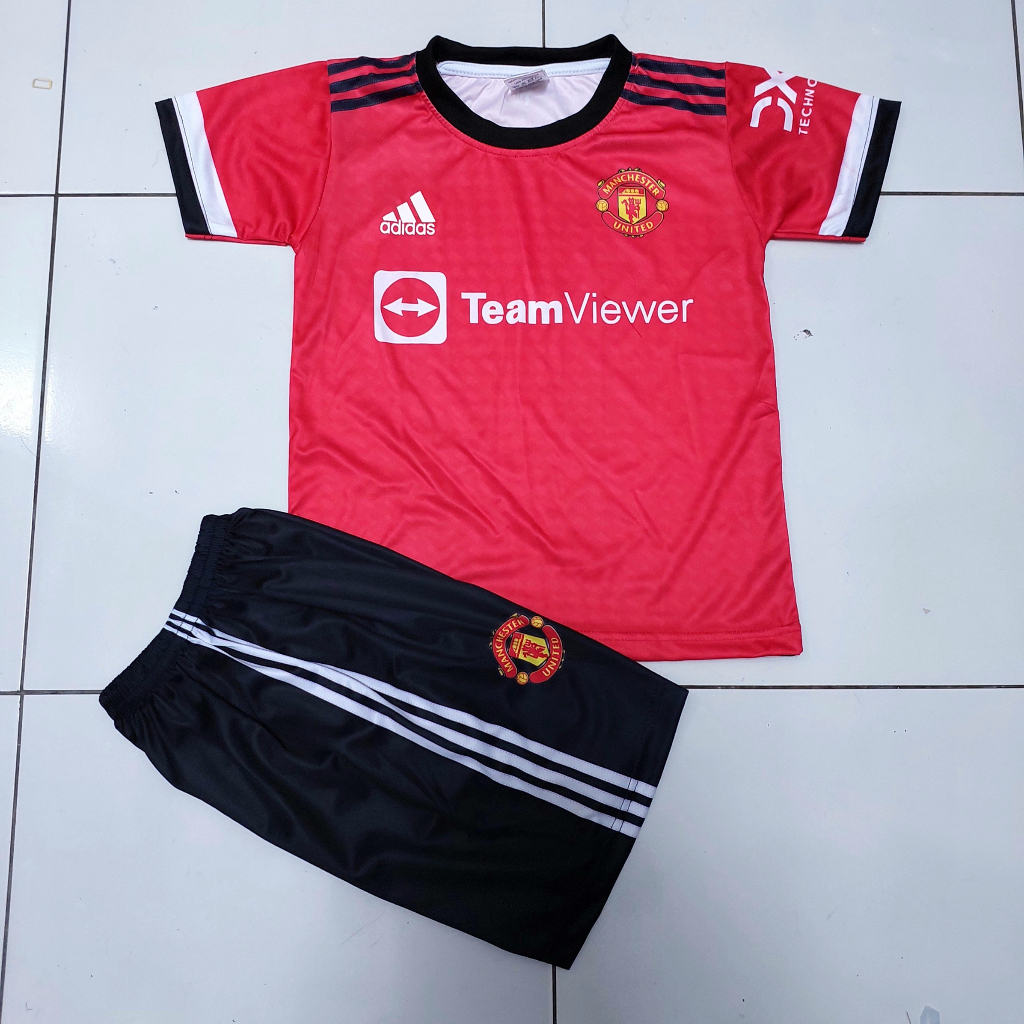 JERSEY MU PRINTING/SETELAN BAJU BOLA MU PRINTING/BAJU BOLA ANAK MU