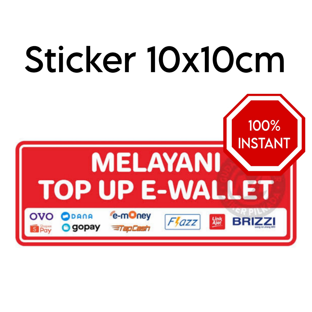 

Sticker Melayani Top Up - Support Cicil