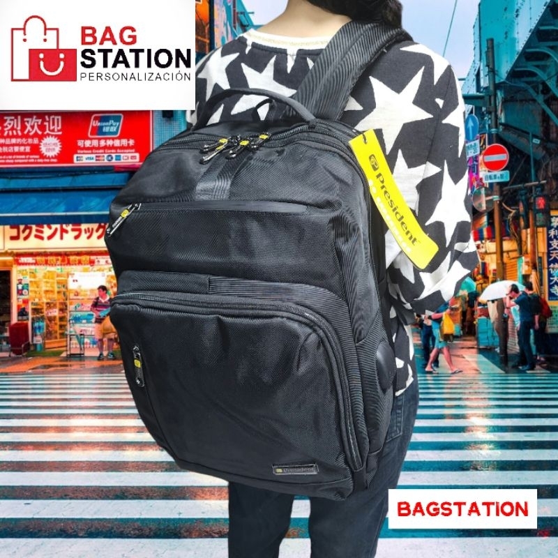 BACKPACK PRESIDENT USB ORIGINAL TAS RANSEL LAPTOP PRESIDENT ORIGINAL TAS CASUAL PRIA WANITA