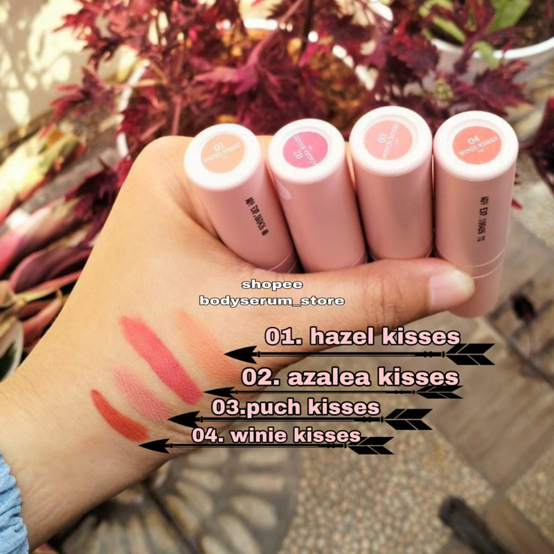 {READY} LIP VELVET KISSES KEDAS BEAUTY | LIP CREAM VELVET TAHAN 8 JAM ORIGINAL ✅