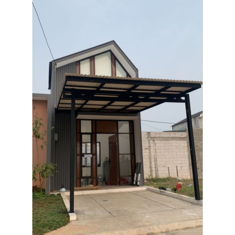 kanopi baja ringan atap alderon rs