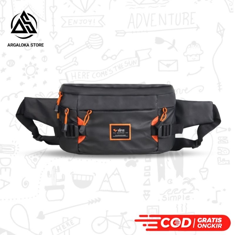 ARGL Tas Selempang Waistbag Pria Tas Pinggang Rag Tas Slempang Pria / WeistBag