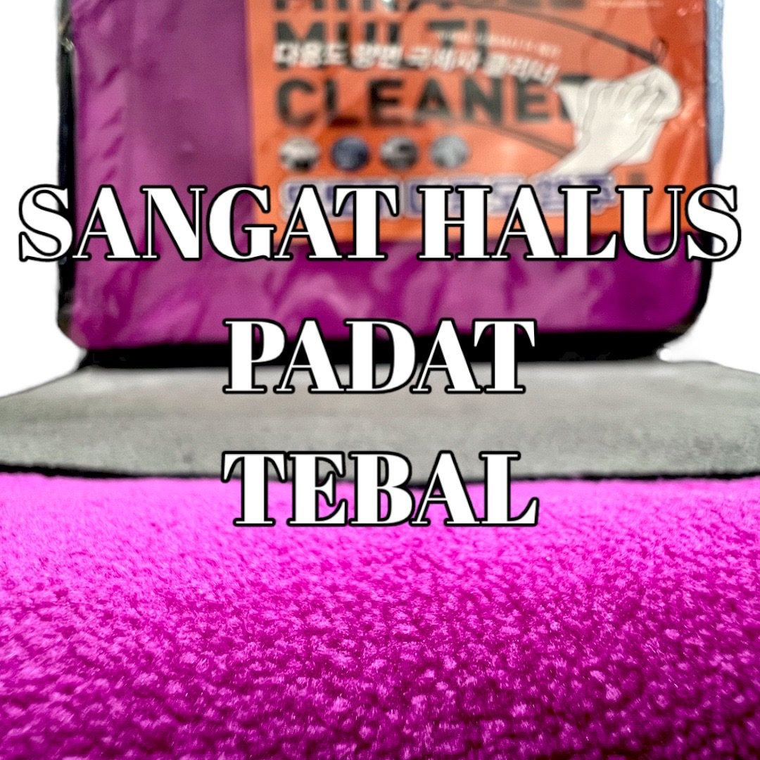 LAP MICROFIBER KOREA PREMIUM 100% 30 X 40 CM