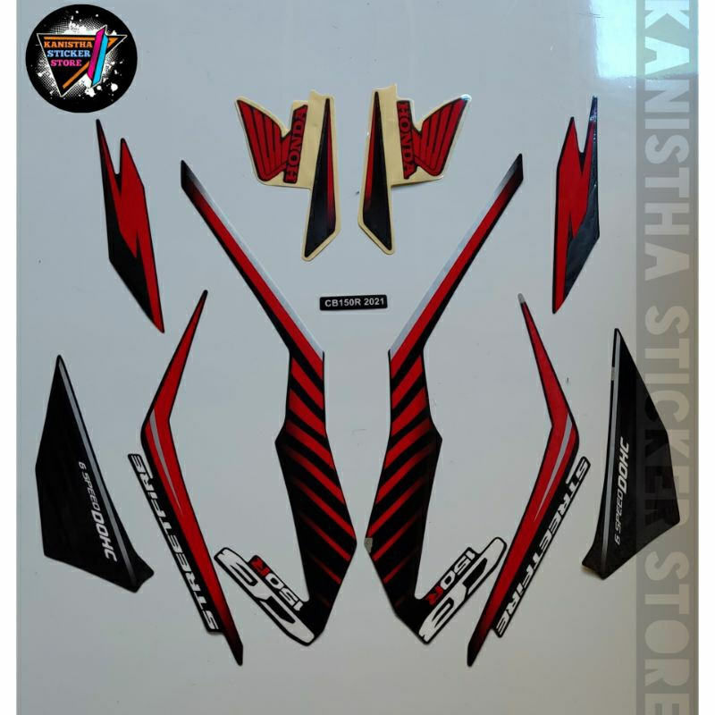 striping honda cb150r cb 150 r 2021 hitam stiker lis body motor cb 150 r terbaik