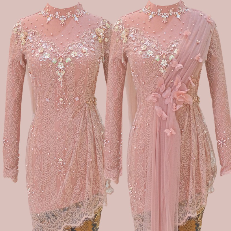 SEWA KEBAYA IVORY | Kebaya Ivory Marsala | Lamaran, Wisuda, Kondangan