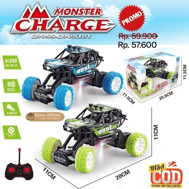 BATERAI CAS MAINAN MOBIL REMOTE CONTROL RC OFF ROAD MAINAN ANAK