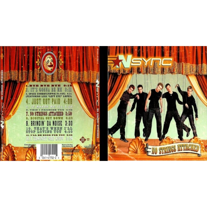 Nsync no strings attached album cd 2000