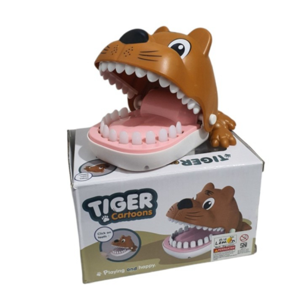 

Promo Mainan Anak Gigi Gigit Jari Tiger Cartoons Dog Dentist Anjing 6693 Limited