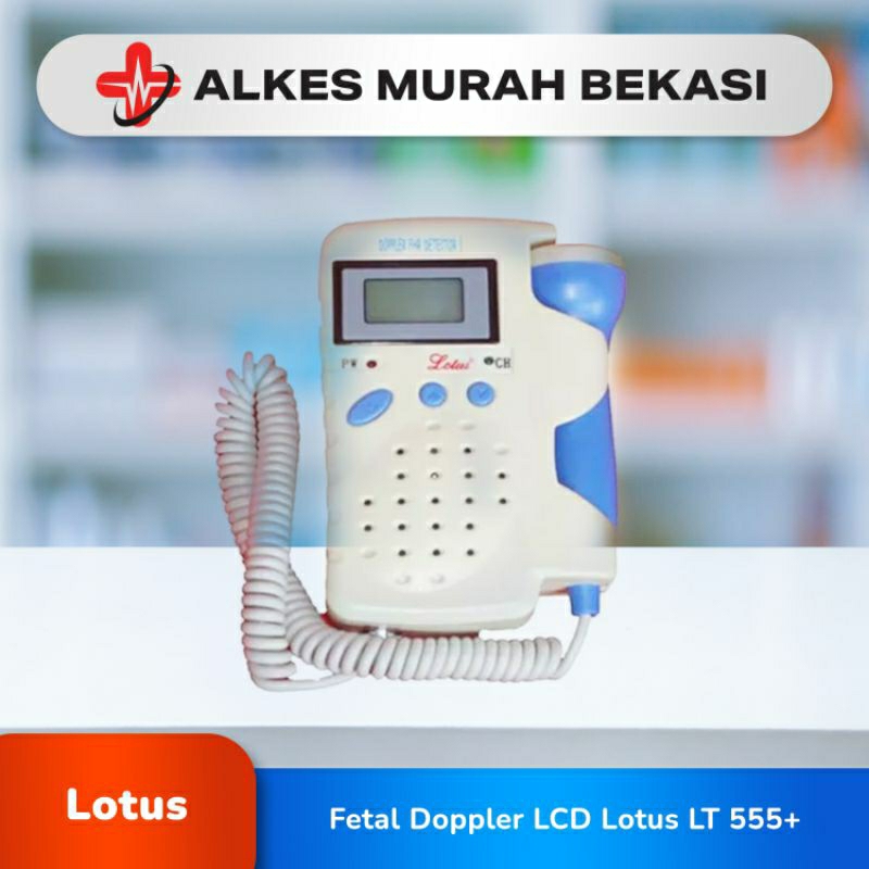 Dopler Lotus LT-555+ / doppler lotus Lcd / dopler murah / fetal doppler lotus / doppler lotus