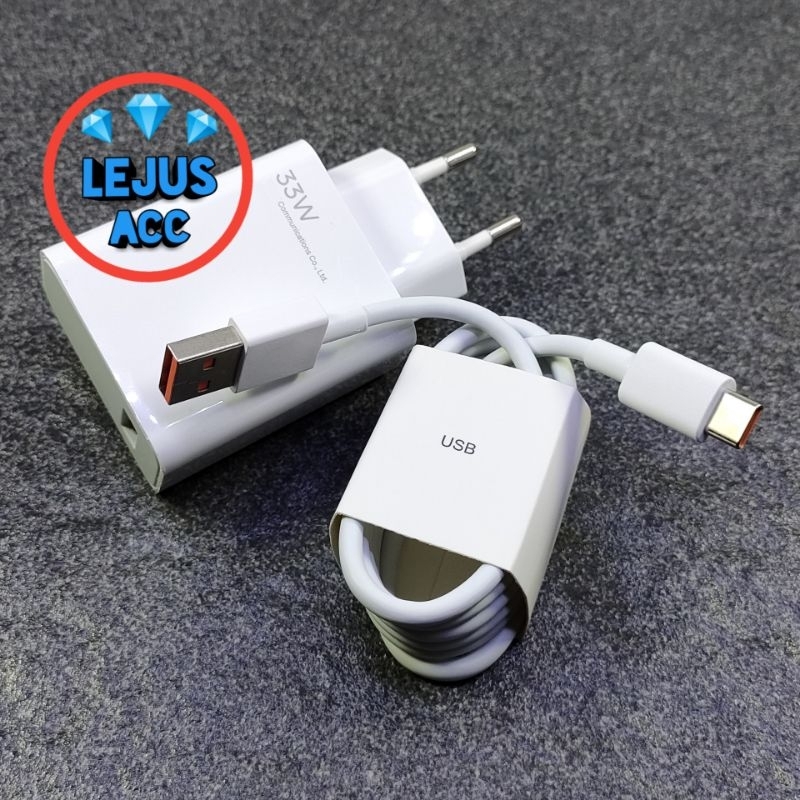 Charger XMi 33W Redmi K20 K20 Pro K20 Pro Premium - K30 K30 Pro Type C Turbo Charging
