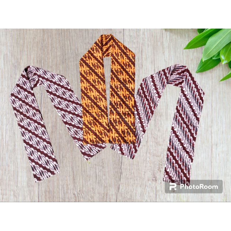 Sepaket Peci batik Betawi &amp; Cukin syal Batik ( Anak &amp; Dewasa )