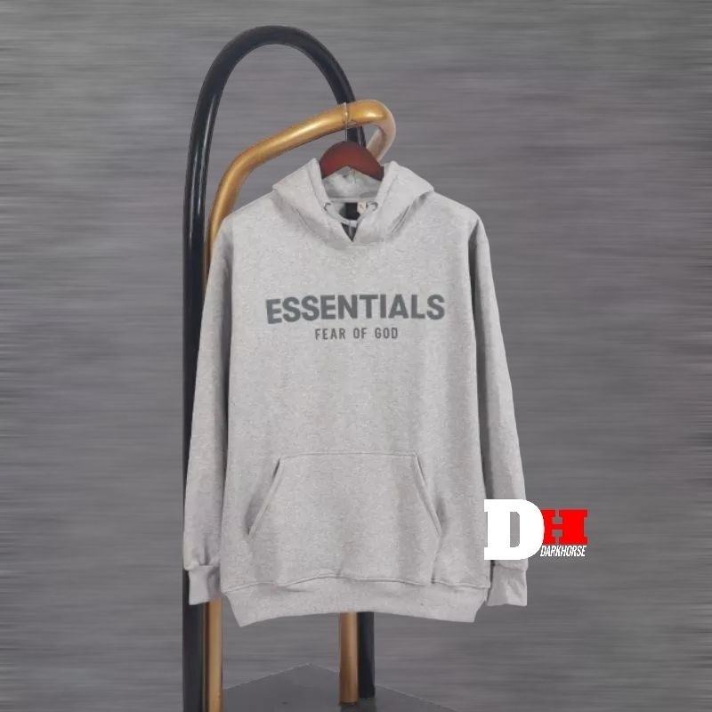 Sweater Fear Of God - Jaket FOG Essentials - Hoodie Pria - Jaket Kasual - Sweater Simpel Fear Of God