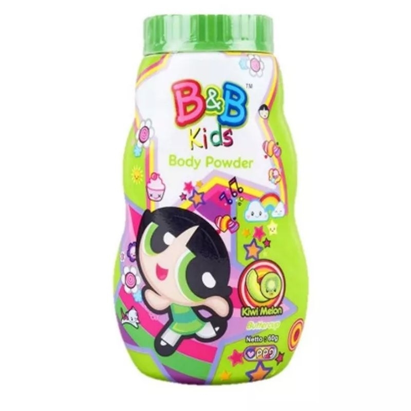 B&amp;B Kids Body Powder 150gr Dan 60gr