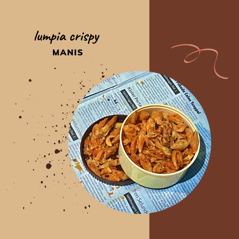 

lumpia crispy manis