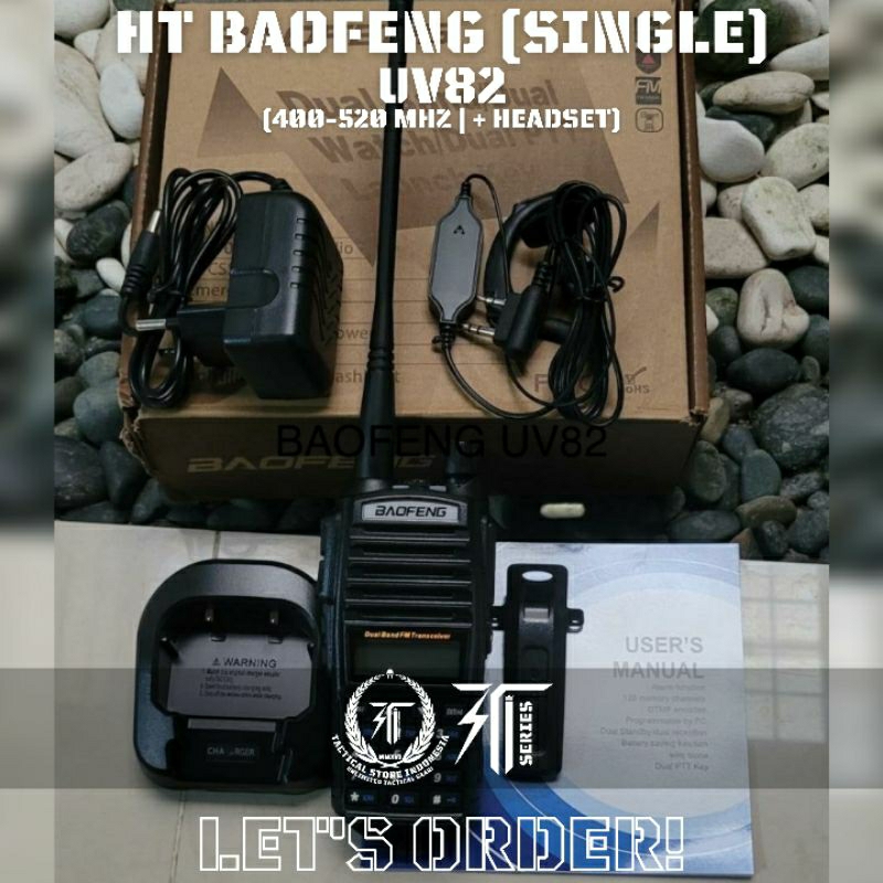 HT BAOFENG UV82 ORIGINAL / HANDY TALKIE BAOFENG UV-82