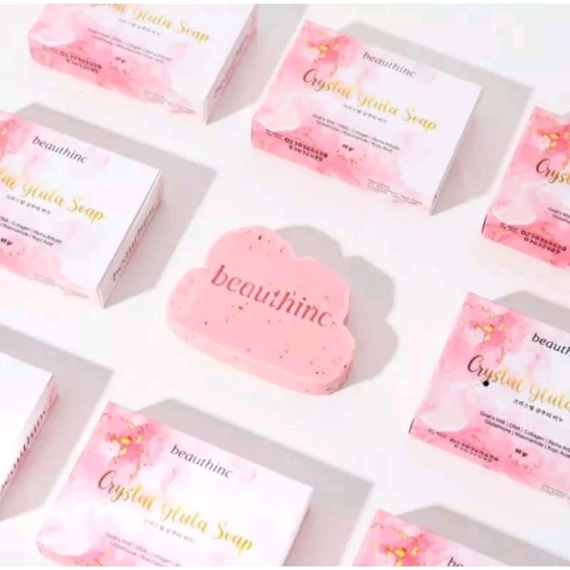 [+1gift] Beautinc Crystals Gluta Soap 60gr | Gluta Soap Beautinc