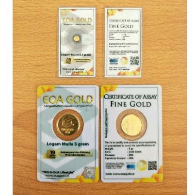 EOA Gold 0.1 gram
