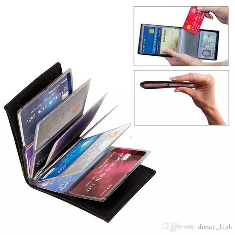 Dompet Kartu Kredit ATM Membership Dll - Wonder Wallet 24 Kartu - Dompet Kartu Universal muat banyak
