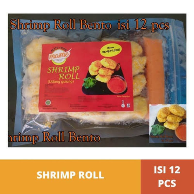 

Shrimp Roll Mame Bento isi 12 pcs