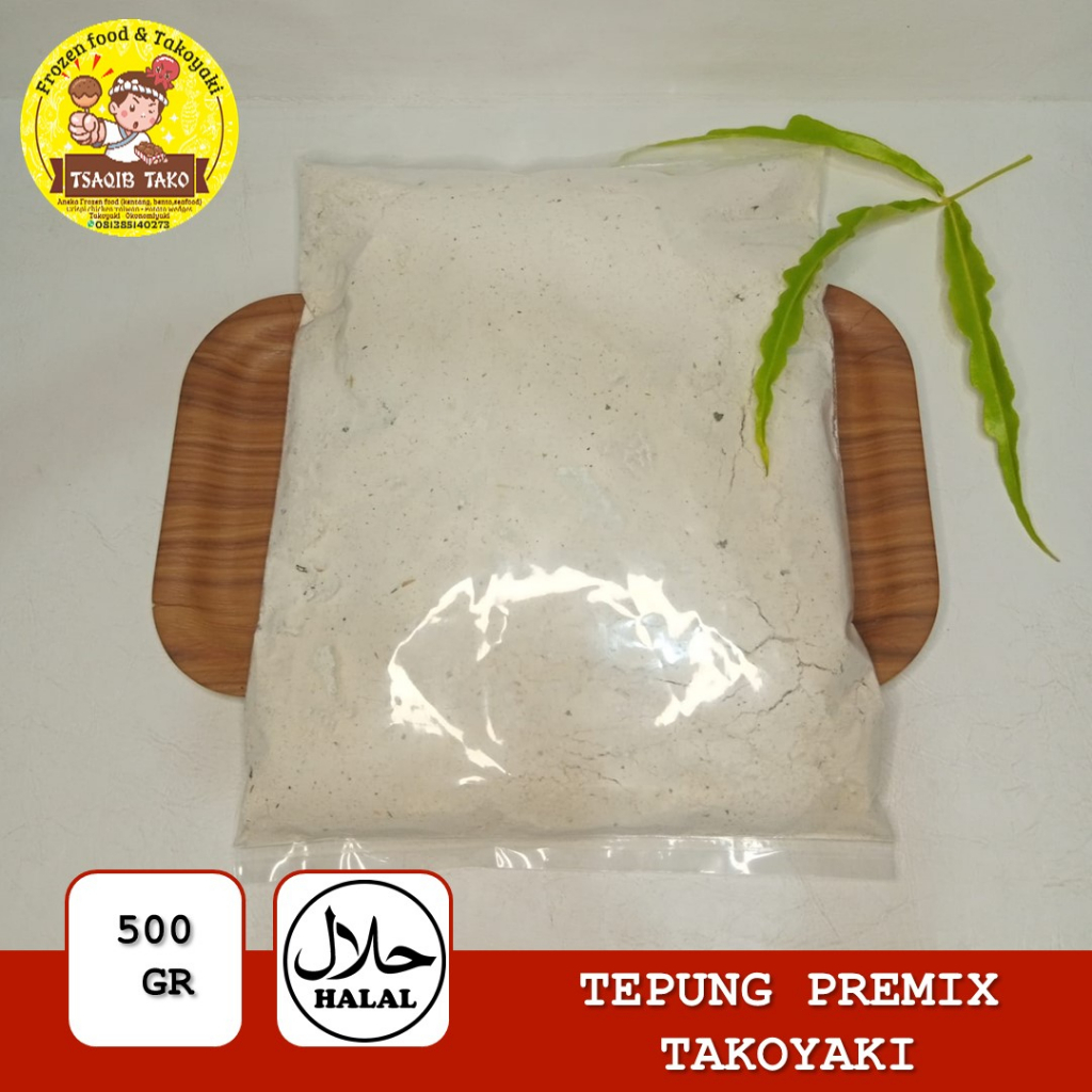 

PROMO TEPUNG TAKOYAKI INSTAN - HALAL-500GR-PREMIUM