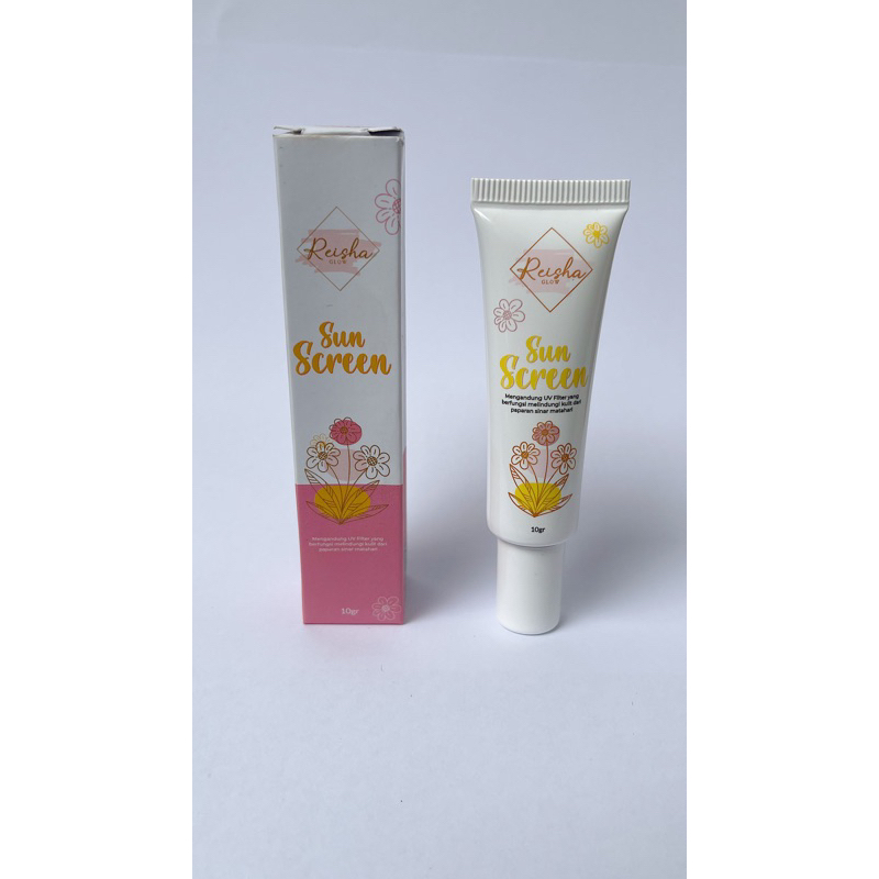 Reisha Glow Tinted Sunscreen Sunblock BPOM Noeraskincare