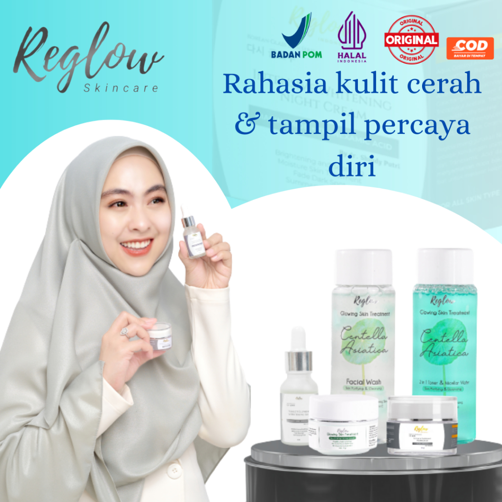 Reglow dr Shindy Skincare Ori 100% Paket Reglow Skincare Original dr. Shindy Bpom Aman Bumil dan Bus