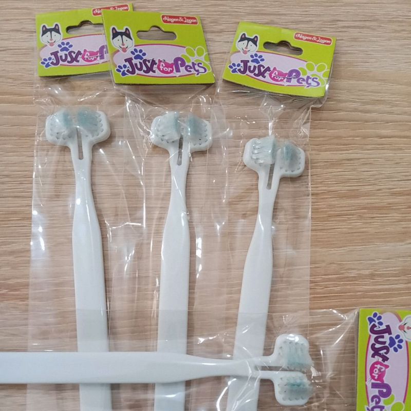 sikat gigi kucing anjing hagen&logan