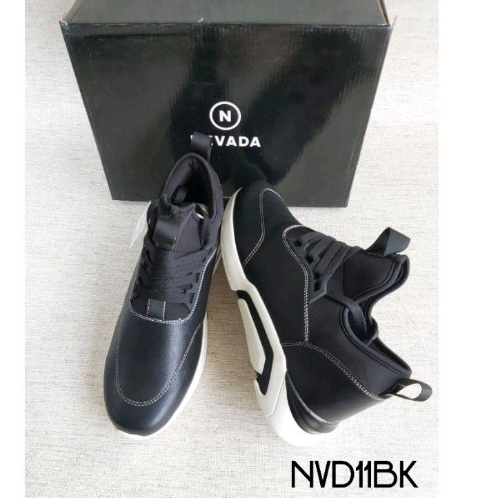 Sepatu Sneaker Pria Tali Ringan Sintetis NVD11 Brand MATAHARI Nevada