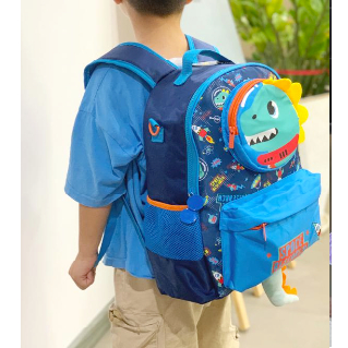 VEST TAS RANSEL ANAK BESAR UNTUK SD DINO/UNICORN/PANDA U2055