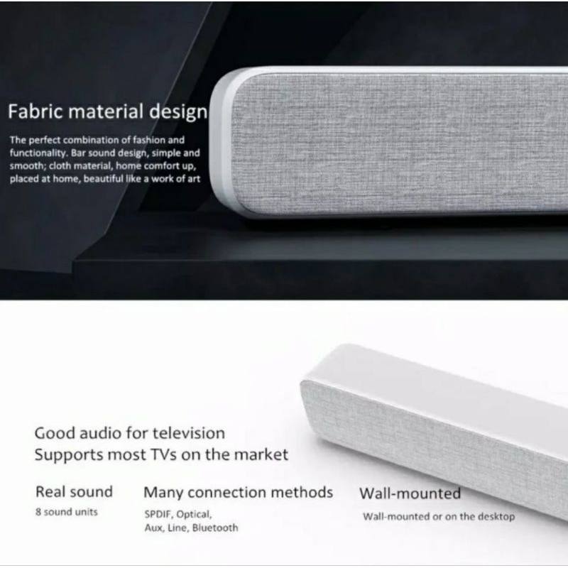 MI SOUNDBAR 8 SPEAKER WIRELESS BLUETOOTH