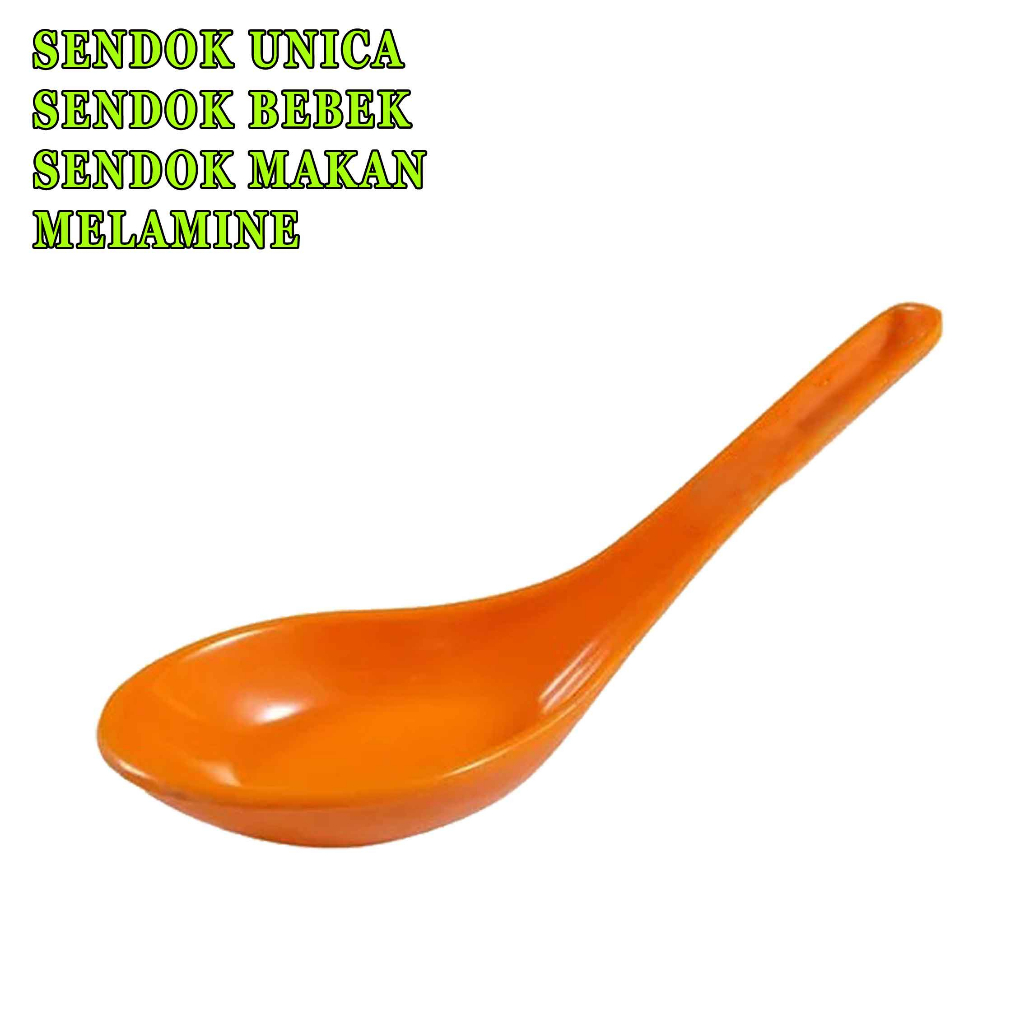 Sendok Bebek* Unica* Sendok Makan Melamine* Sendok Bubur M501