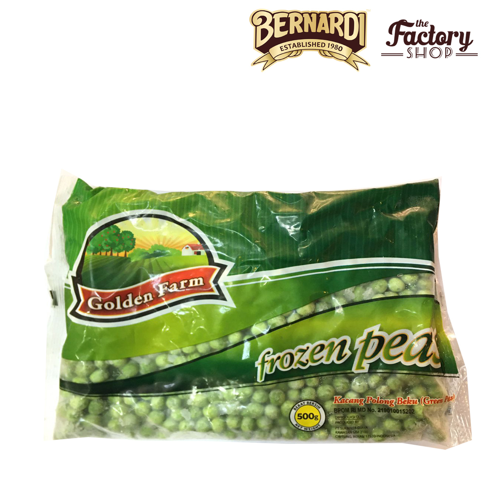 

Golden Farm Green Peas 500g