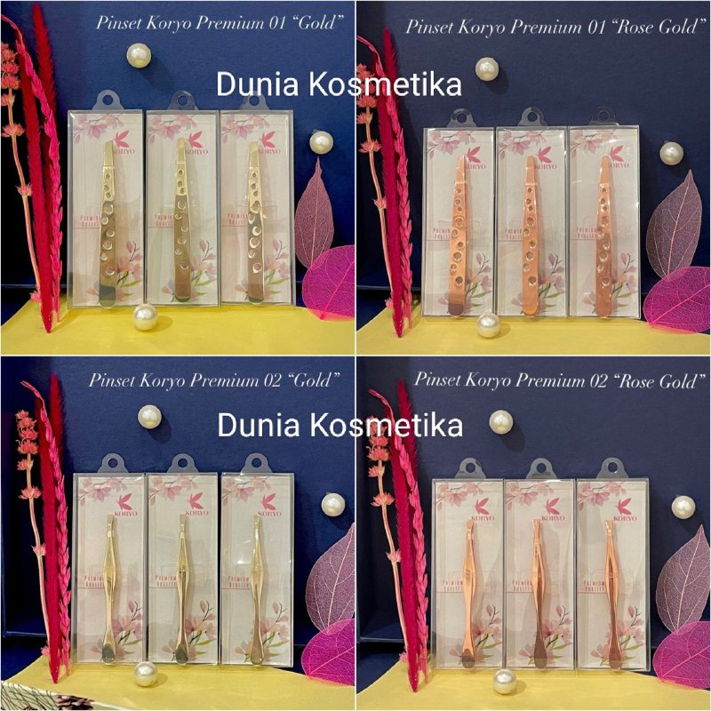 PINSET BULU KORYO ROSE GOLD PREMIUM MIKA ( PCS )