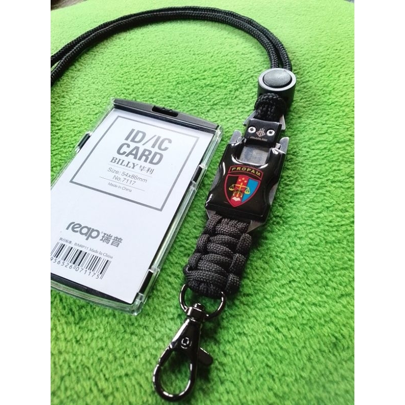 tali lanyard tactical id card PROPAM